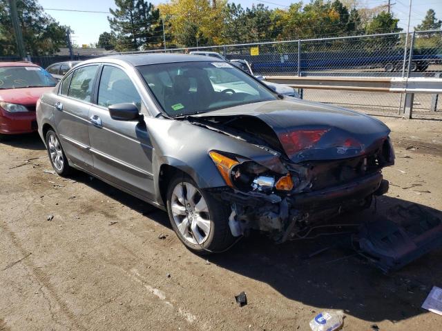 1HGCP36899A038343 - 2009 HONDA ACCORD EXL GRAY photo 1