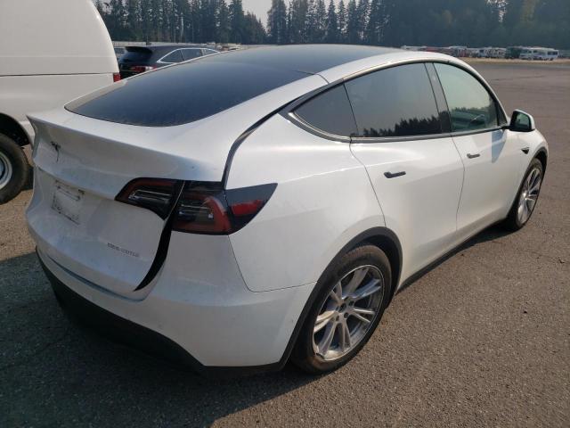 5YJYGDEE1MF217137 - 2021 TESLA MODEL Y أبيض صورة 4