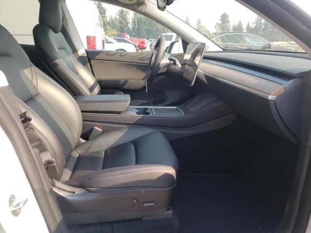 5YJYGDEE1MF217137 - 2021 TESLA MODEL Y أبيض صورة 5