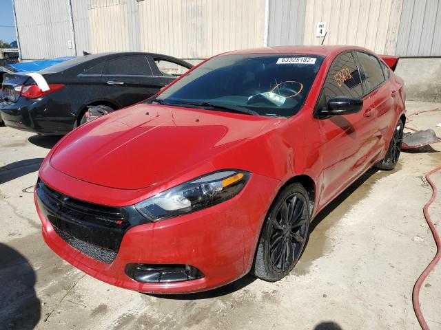 1C3CDFFAXGD791293 - 2016 DODGE DART SXT S BURGUNDY photo 2