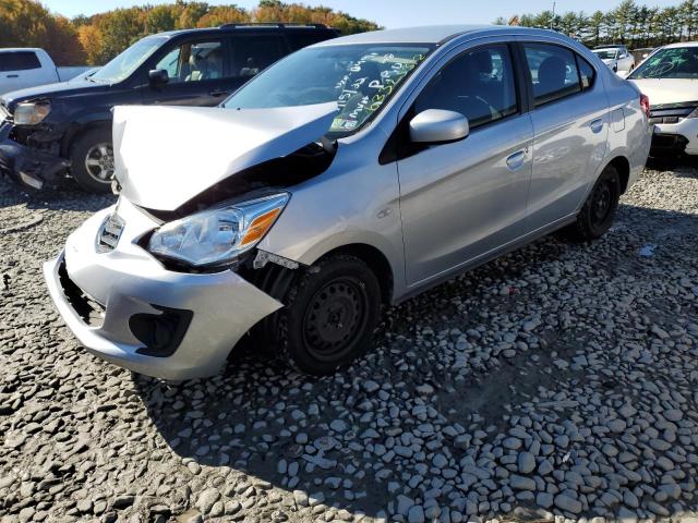 ML32F3FJ4KHF00441 - 2019 MITSUBISHI MIRAGE G4 SILVER photo 2