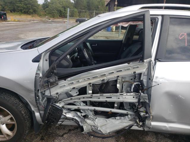 JN8AS5MV5AW148844 - 2010 NISSAN ROGUE SILVER photo 9