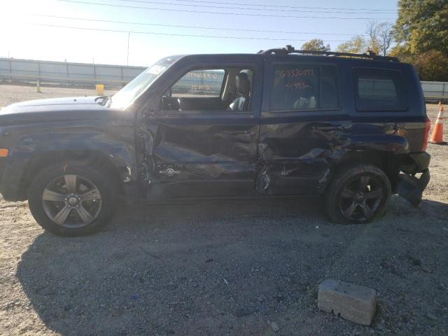 1C4NJRFB2DD253691 - 2013 JEEP PATRIOT BLUE photo 9