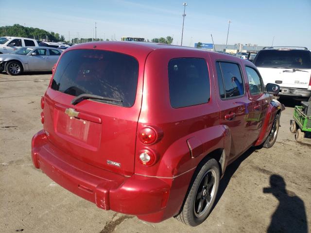 3GNBAADB2AS509113 - 2010 CHEVROLET HHR LS RED photo 4