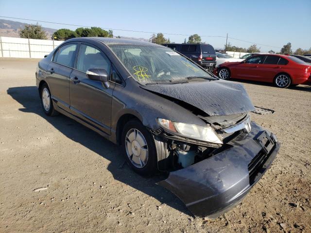 JHMFA36246S022774 - 2006 HONDA CIVIC HYBR CHARCOAL photo 1