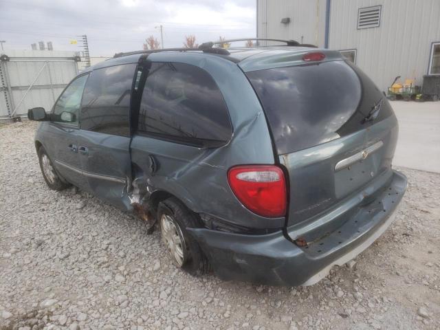 2A4GP54L86R836465 - 2006 CHRYSLER TOWN & COU BLUE photo 3