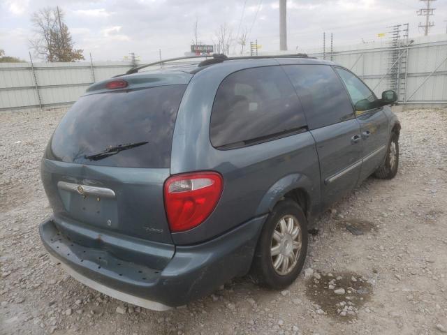 2A4GP54L86R836465 - 2006 CHRYSLER TOWN & COU BLUE photo 4