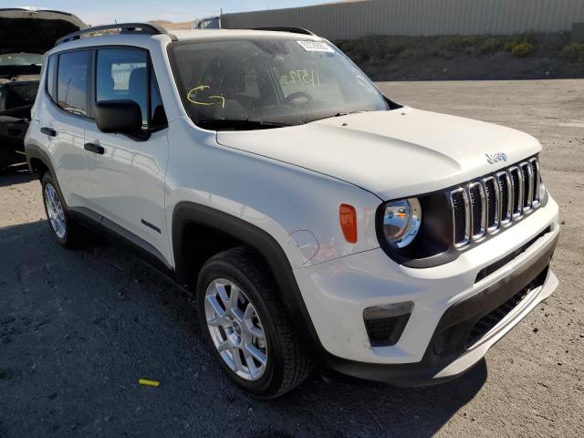 ZACNJBAB3KPK55136 - 2019 JEEP RENEGADE S WHITE photo 1