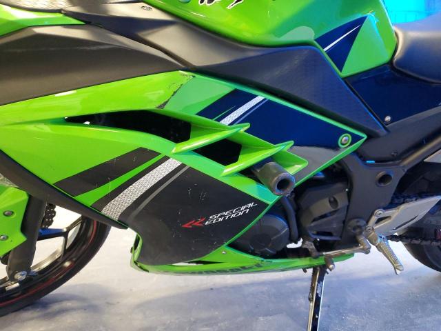 JKAEX8A16EA004928 - 2014 KAWASAKI EX300 A GREEN photo 9