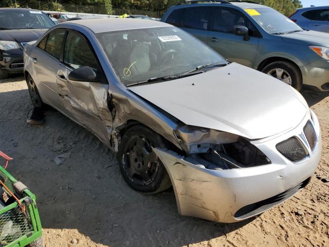 1G2ZF58B874112030 - 2007 PONTIAC G6 VALUE L SILVER photo 1