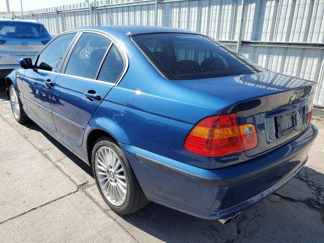 WBAEW53493PG23760 - 2003 BMW 330 XI BLUE photo 3