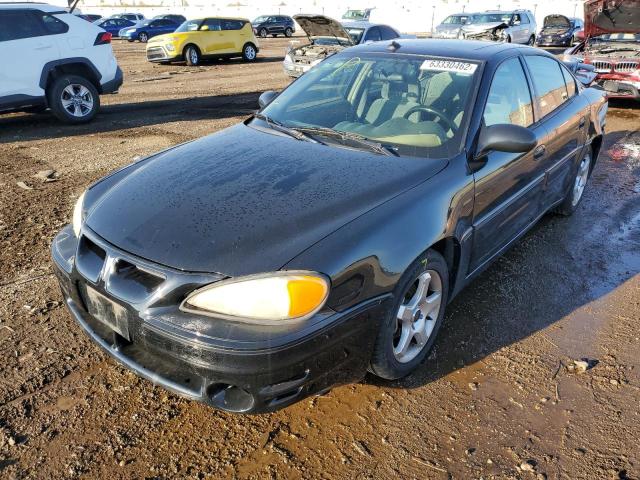 1G2NW52E74C127282 - 2004 PONTIAC GRAND AM BLACK photo 2