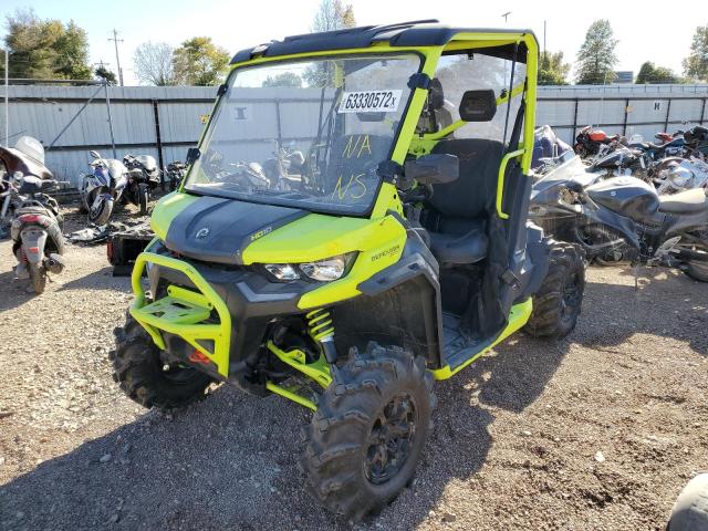 3JBUWAX43MK001658 - 2021 CAN-AM DEFENDER X GREEN photo 2