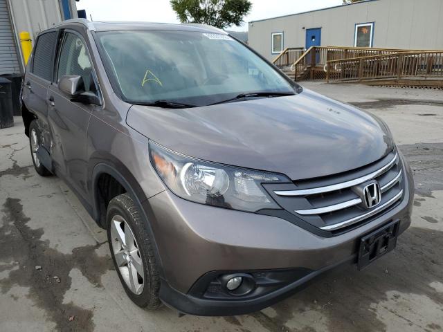 5J6RM4H79EL017674 - 2014 HONDA CR-V BROWN photo 1