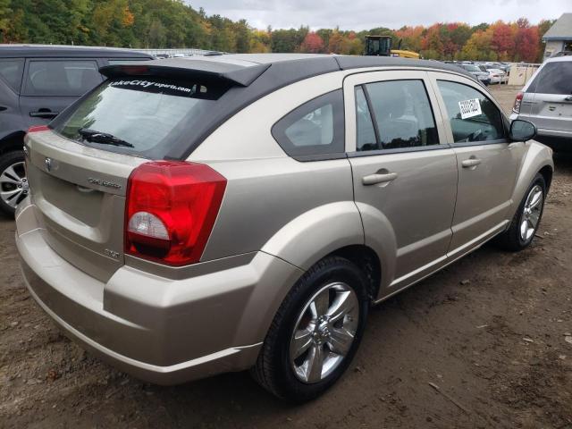 1B3CB4HA6AD592107 - 2010 DODGE CALIBER SX TAN photo 4