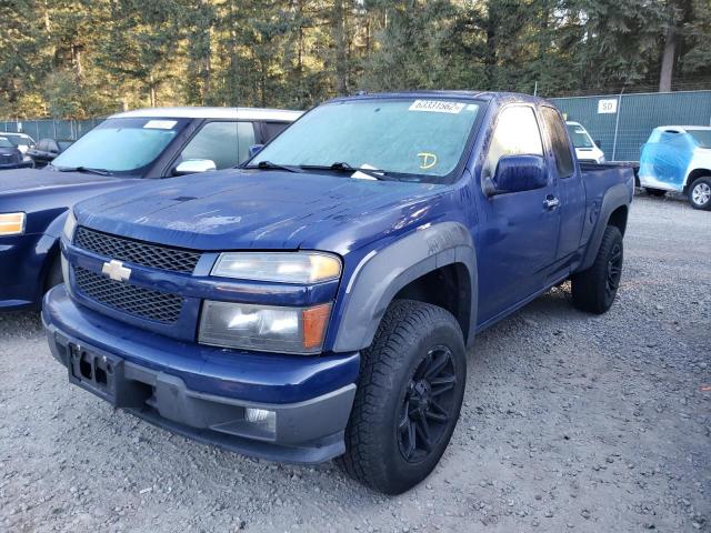 1GCJTCDE4A8114508 - 2010 CHEVROLET COLORADO L BLUE photo 2