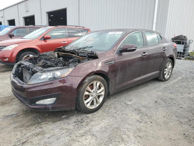 5XXGN4A70CG067431 - 2012 KIA OPTIMA EX BROWN photo 1