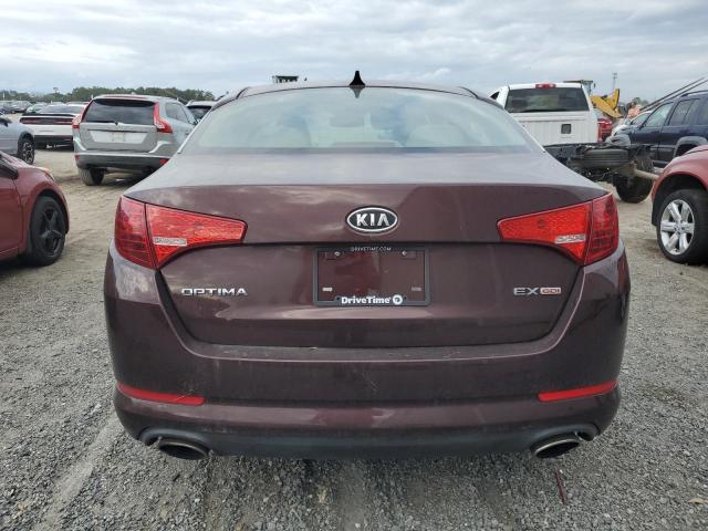 5XXGN4A70CG067431 - 2012 KIA OPTIMA EX BROWN photo 6