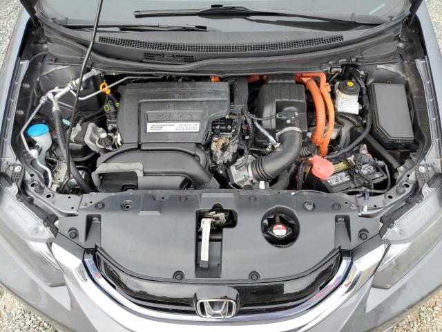 19XFB4F23DE000382 - 2013 HONDA CIVIC HYBR GRAY photo 7