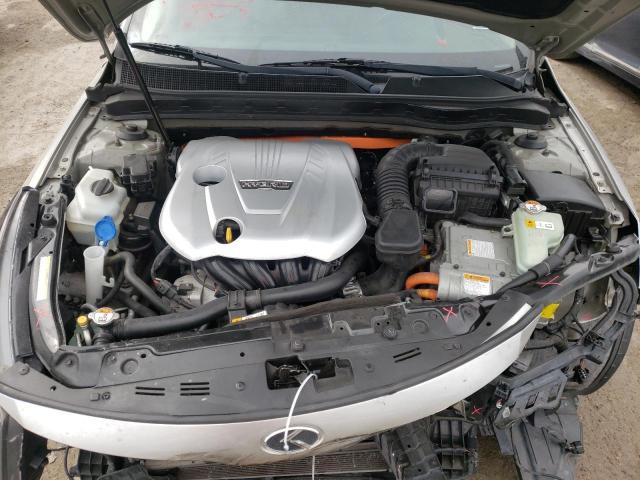 KNAGM4ADXC5022023 - 2012 KIA OPTIMA HYB SILVER photo 7