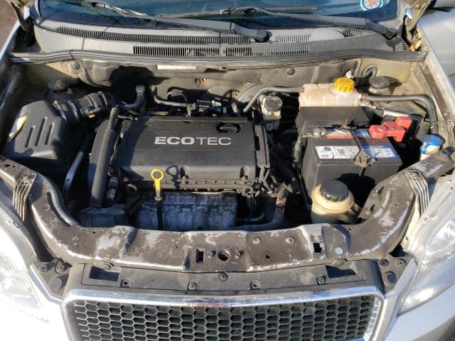 3G1TB6DG0BL106822 - 2011 CHEVROLET AVEO LS 银色 照片 7