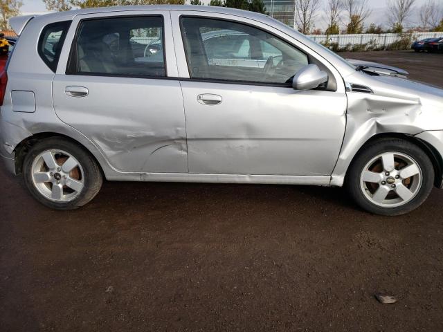 3G1TB6DG0BL106822 - 2011 CHEVROLET AVEO LS 银色 照片 9