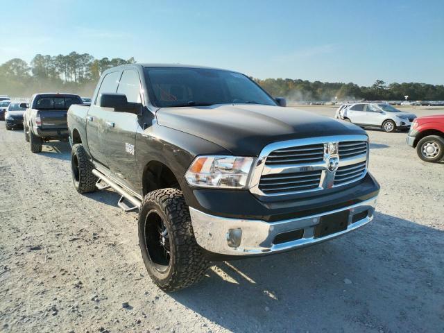 1C6RR7LT6JS298126 - 2018 RAM 1500 SLT BLACK photo 1