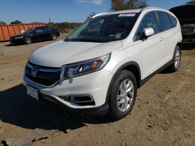 5J6RM4H71GL001780 - 2016 HONDA CR-V EXL WHITE photo 2