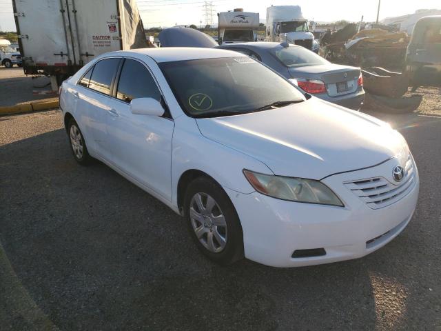 4T1BE46K97U571012 - 2007 TOYOTA CAMRY CE WHITE photo 1