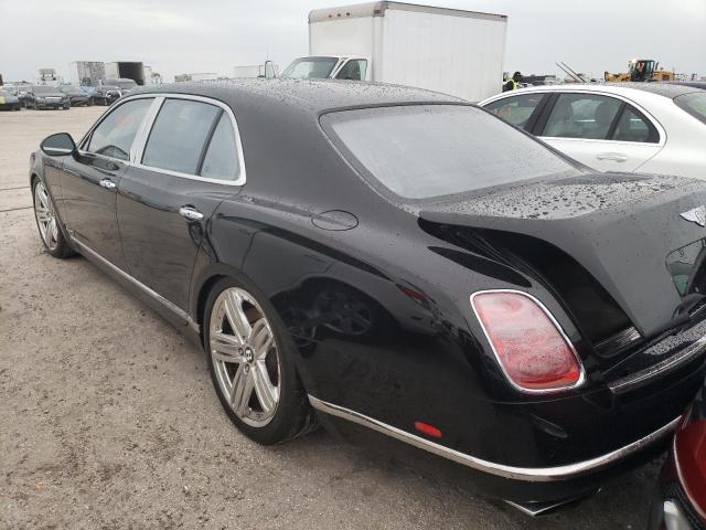 SCBBB7ZH7FC001192 - 2015 BENTLEY MULSANNE BLACK photo 2