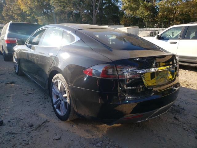 5YJSA1H10FFP73991 - 2015 TESLA MODEL S 85 BLACK photo 3