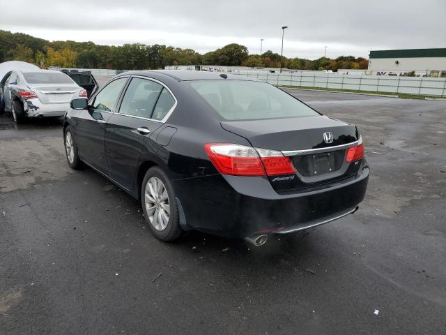 1HGCR3F85EA021561 - 2014 HONDA ACCORD EXL BLACK photo 3