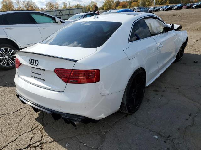 WAUCGAFR8DA007215 - 2013 AUDI S5 PREMIUM WHITE photo 4