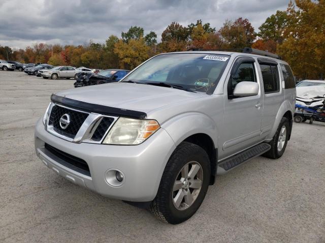 5N1AR18B98C653728 - 2008 NISSAN PATHFINDER SILVER photo 2