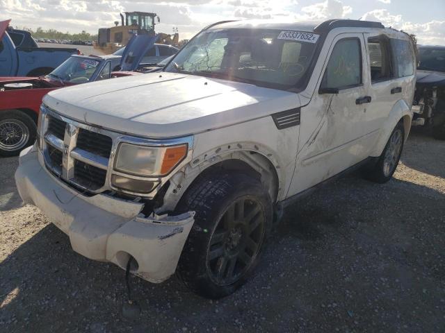 1D4PT2GK6AW152245 - 2010 DODGE NITRO SE WHITE photo 2