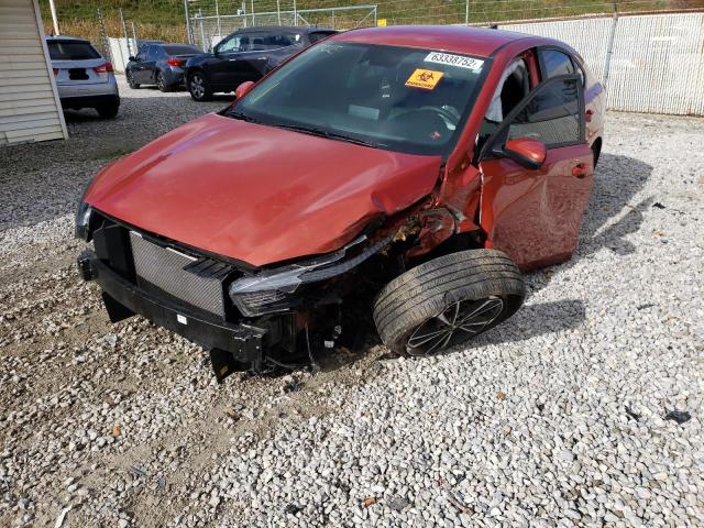 3KPF24AD7NE450899 - 2022 KIA FORTE FE ORANGE photo 2