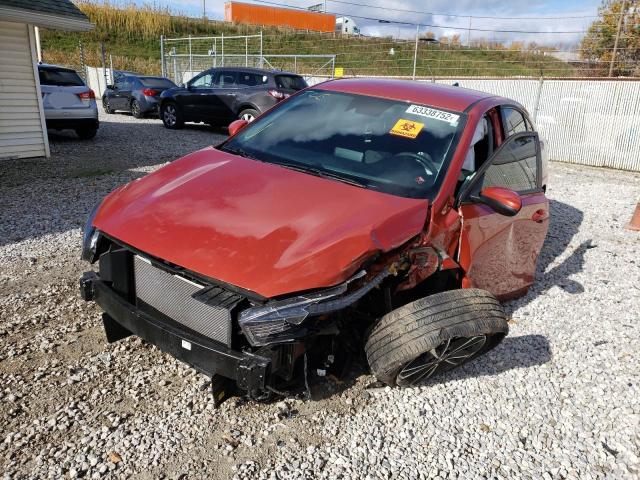 3KPF24AD7NE450899 - 2022 KIA FORTE FE ORANGE photo 9