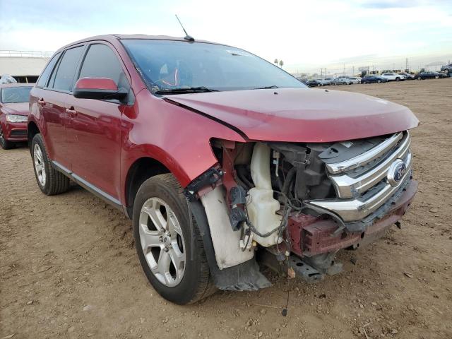 2FMDK3JC9DBA22018 - 2013 FORD EDGE SEL RED photo 9