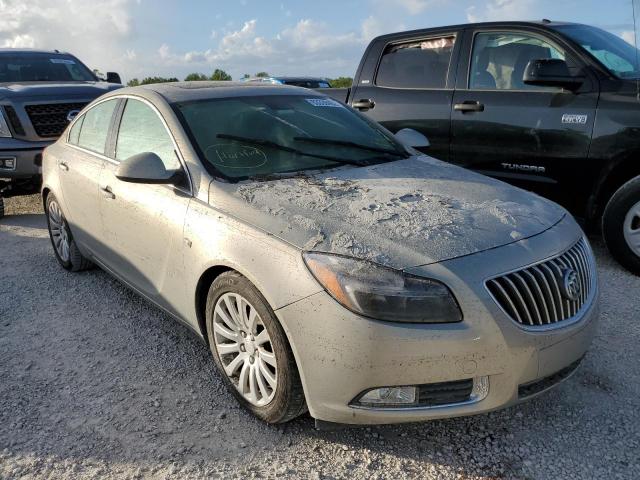 W04GS5EC6B1010323 - 2011 BUICK REGAL CXL SILVER photo 1