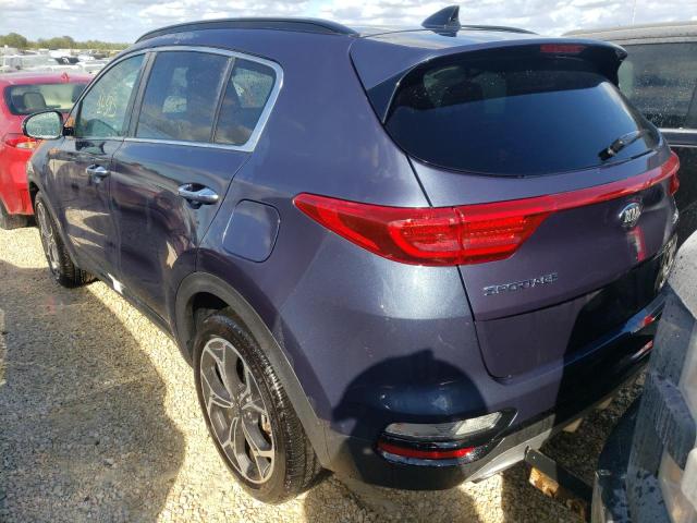 KNDPR3A68N7947942 - 2022 KIA SPORTAGE S BLUE photo 3