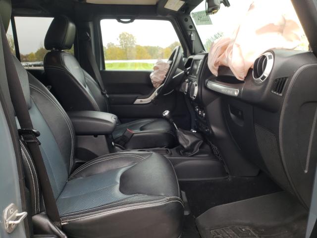 1C4BJWEG6EL161702 - 2014 JEEP WRANGLER UNLIMITED SAHARA  ფოტო 5