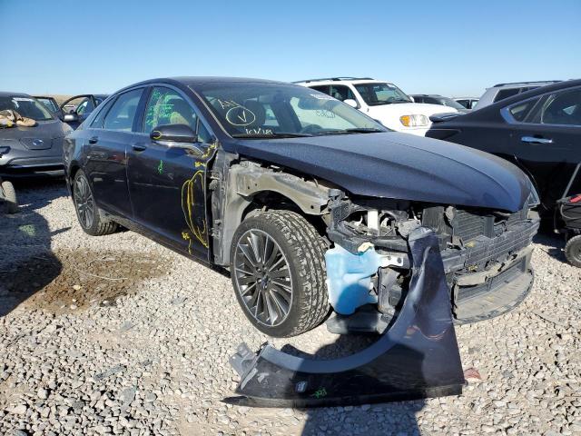 3LN6L2LU9ER809771 - 2014 LINCOLN MKZ HYBRID BLACK photo 1