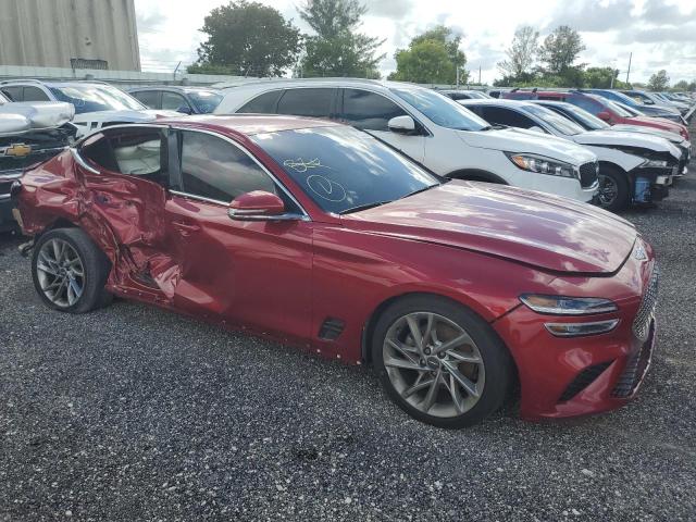 KMTG34TA2NU099410 - 2022 GENESIS G70 BASE RED photo 4