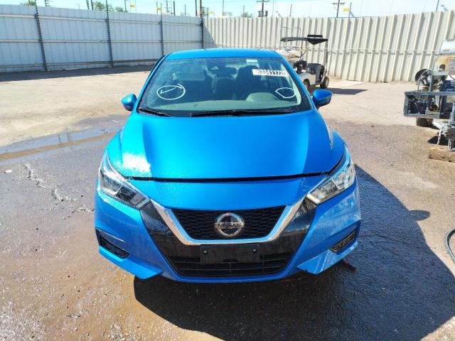 3N1CN8EV6ML864841 - 2021 NISSAN VERSA SV BLUE photo 5