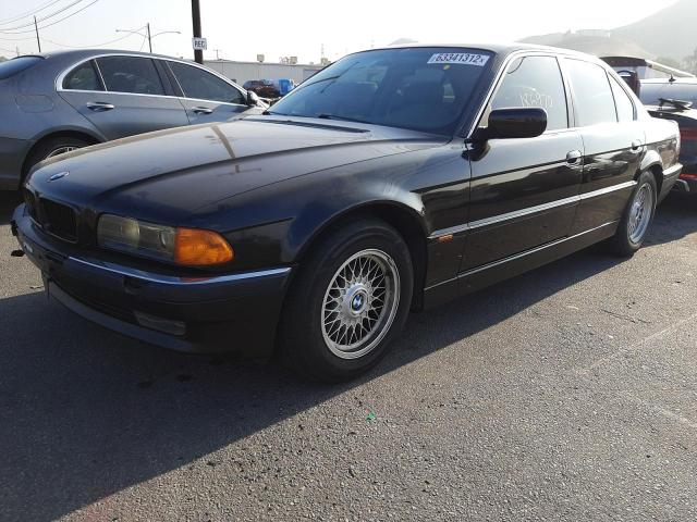 WBAGF6325SDH05465 - 1995 BMW 740 I AUTO BLACK photo 2