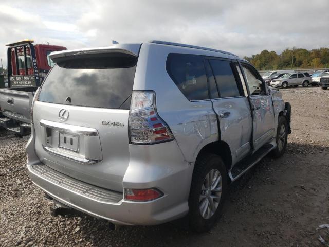 JTJBM7FX2K5222472 - 2019 LEXUS GX 460 SILVER photo 4