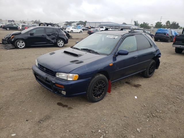 JF1GF4851XG812032 - 1999 SUBARU UK BLUE photo 2