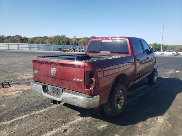 3C6UR5DL1JG361850 - 2018 RAM 2500 SLT BURGUNDY photo 4