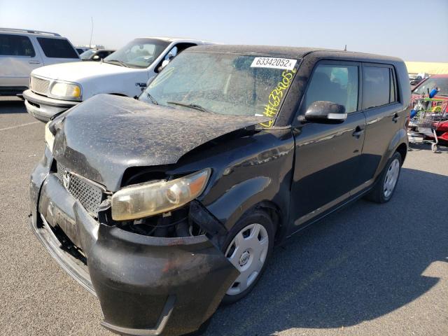 JTLKE50E881032238 - 2008 TOYOTA SCION XB Schwarz Foto 2