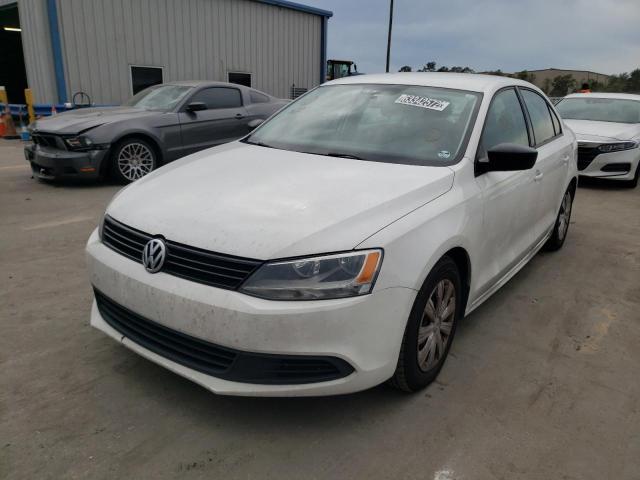 3VW2K7AJ4EM375622 - 2014 VOLKSWAGEN JETTA BASE 白色 照片 2